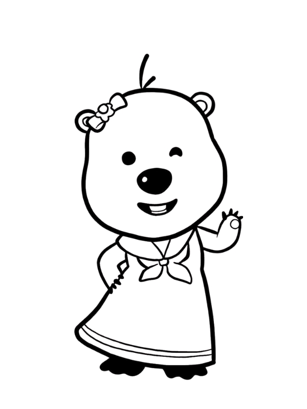 Tranh ve Loopy chua to