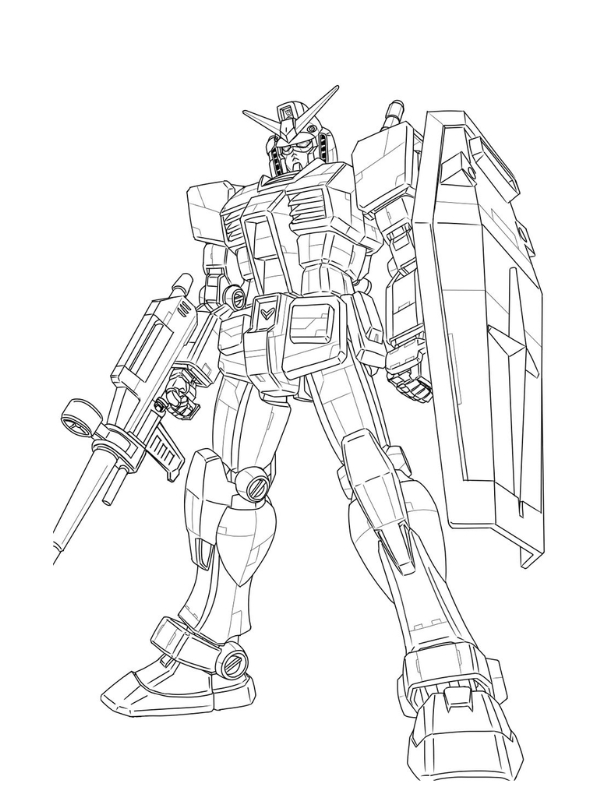 hinh to mau gundam