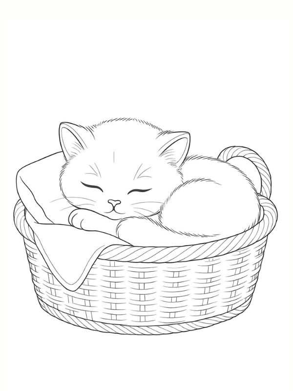 suu tap hinh to mau con meo