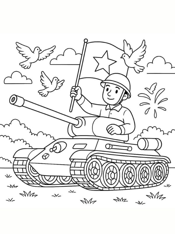 to mau chu bo doi Viet Nam