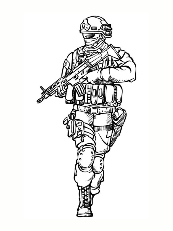 to mau chu bo doi dang lam nhiem vu