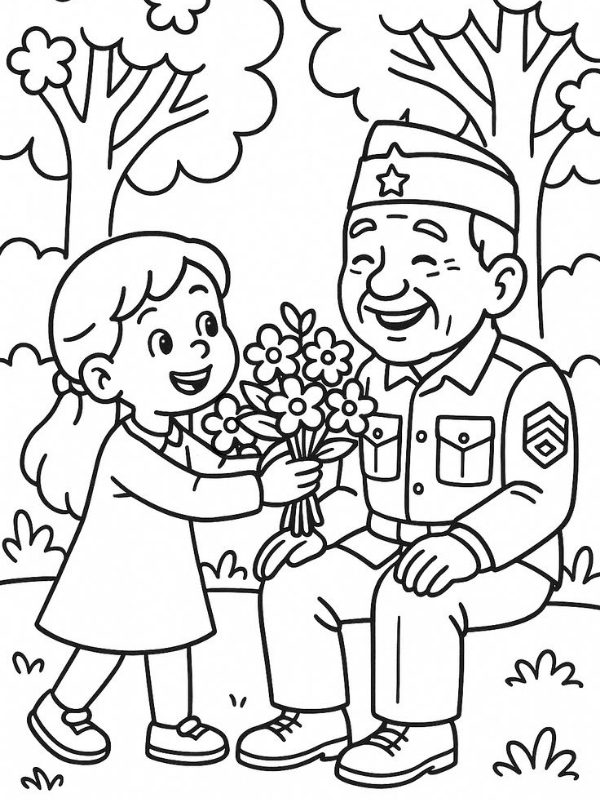 to mau chu bo doi va cac em nho