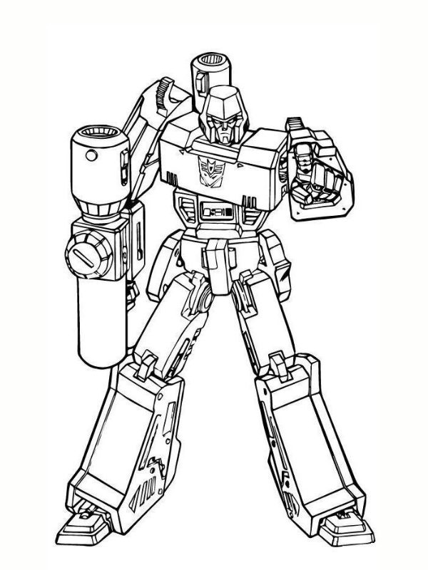 to mau robot net vien