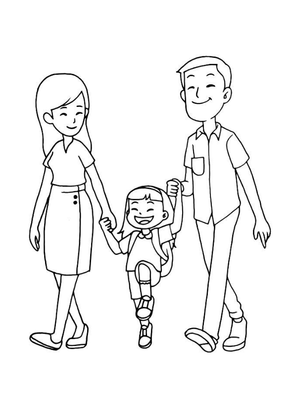 to mau thanh vien gia dinh 2 the he