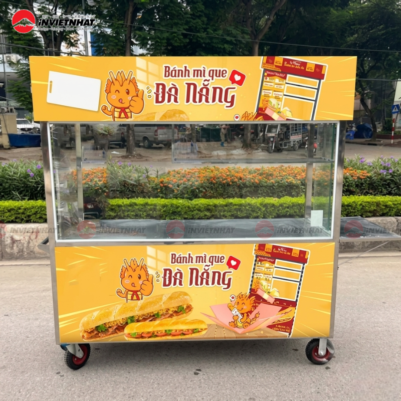 Decal xe bán bánh mì đẹp