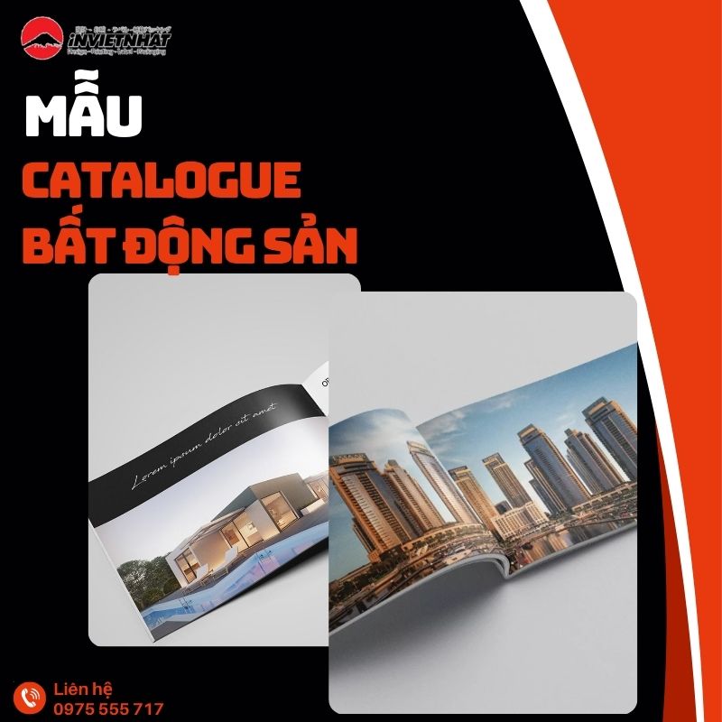 Mẫu catalogue bất động sản