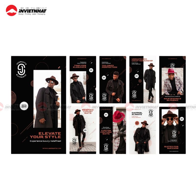 Catalogue thời trang nam luxury
