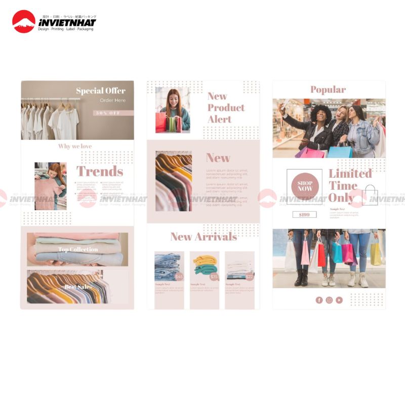 Catalogue thời trang nữ Pastel