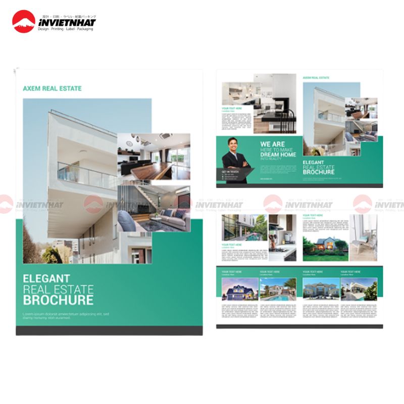 Mẫu catalogue bất động sản căn hộ Duplex
