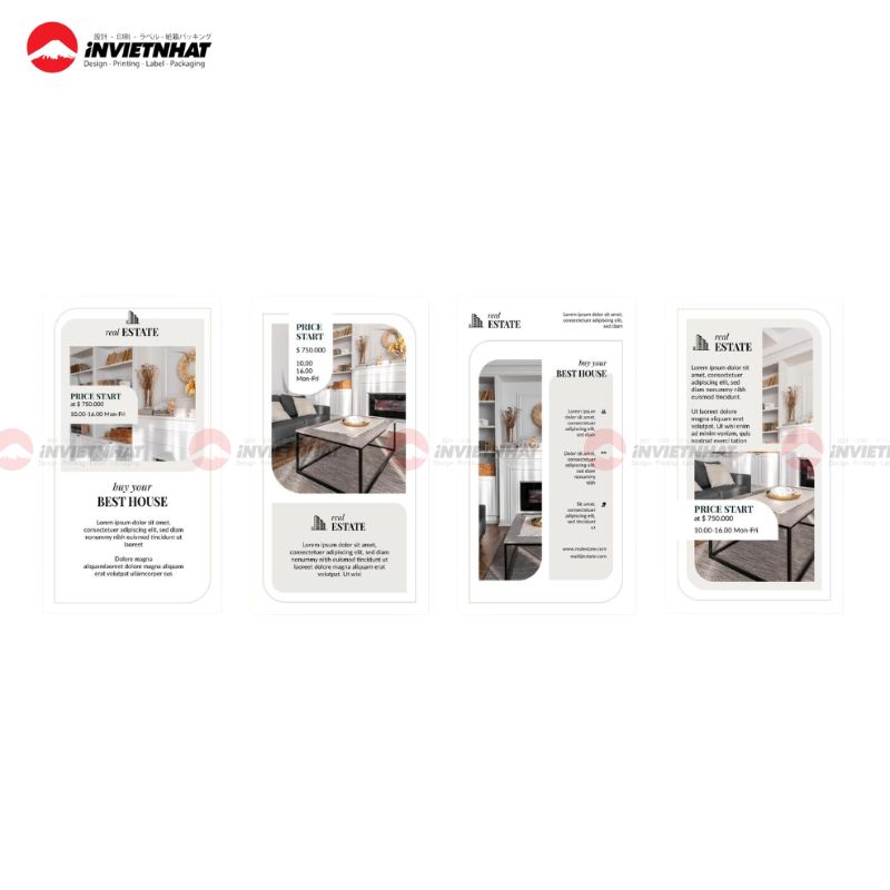 Mẫu catalogue căn hộ hiện đại