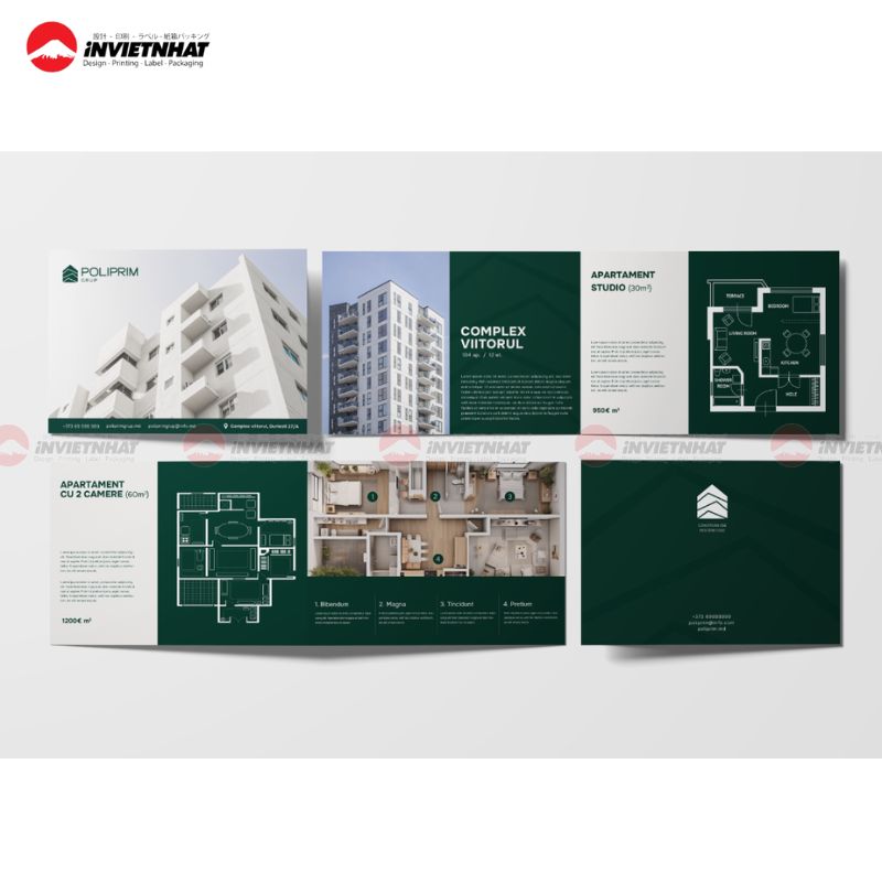 Mẫu catalogue nhà mẫu và mặt bằng căn hộ chung cư