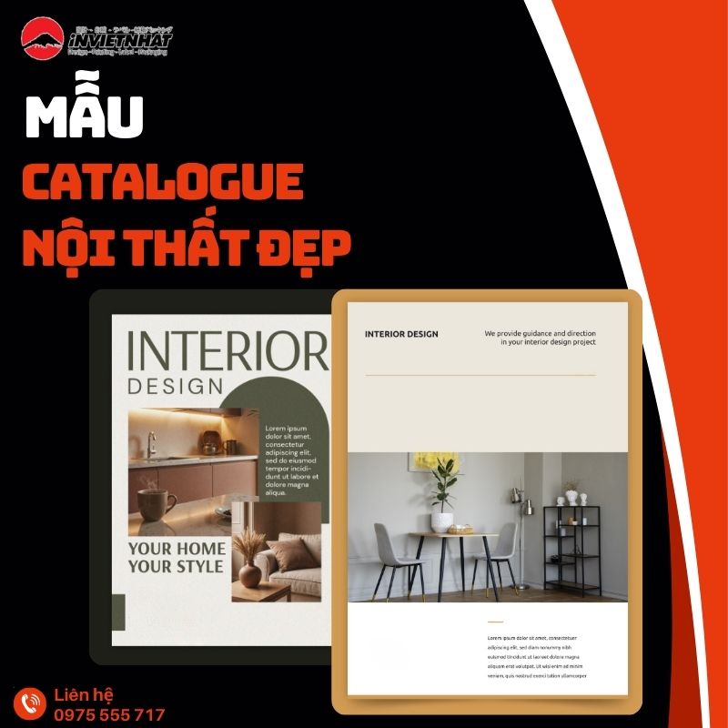 Mẫu catalogue nội thất đẹp
