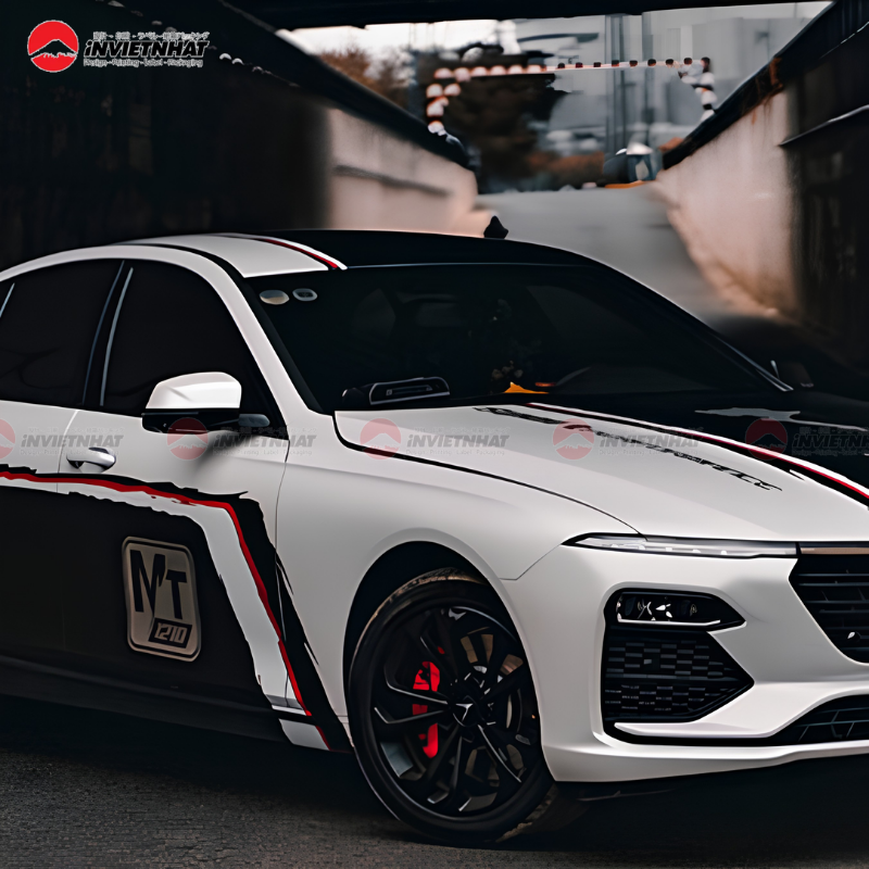 Dán decal cho xe tô tô chất lượng