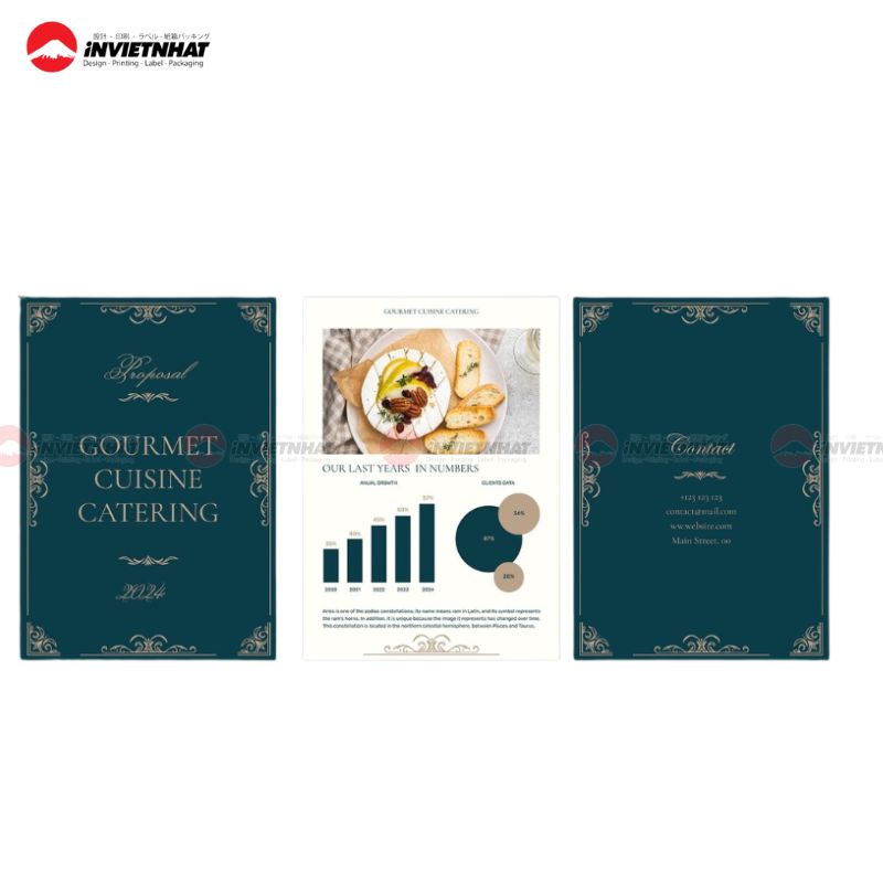 Mẫu catalogue đồ ăn quý tộc