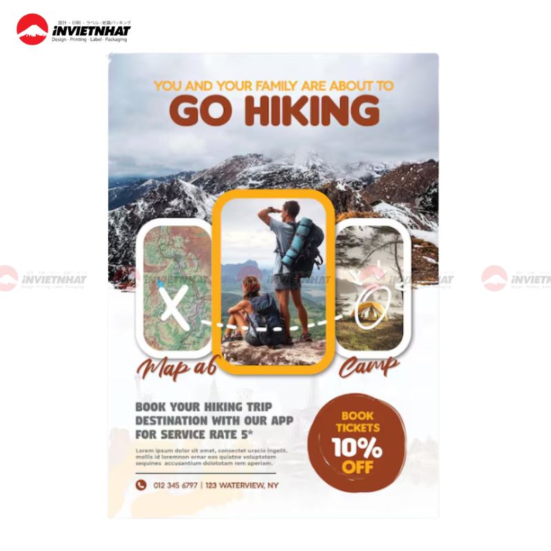 Mẫu catalogue du lịch camping