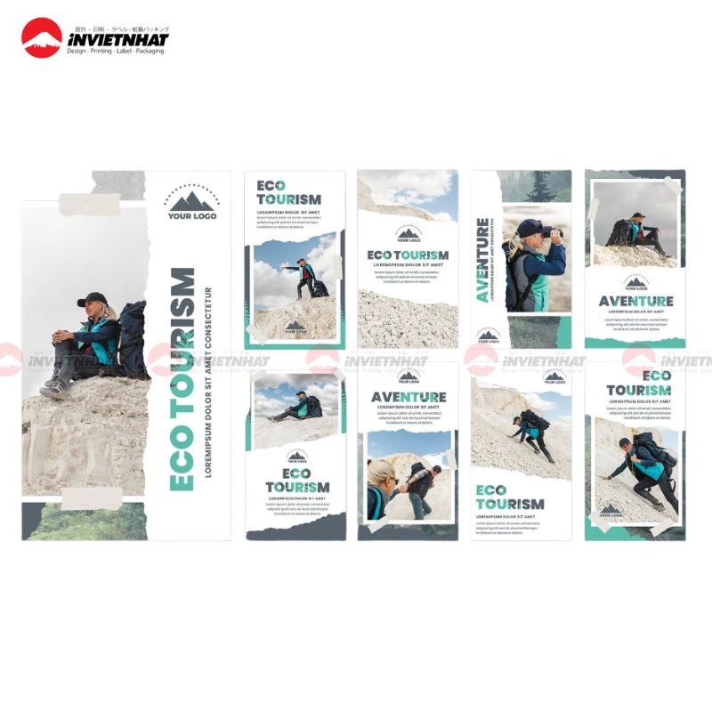 Mẫu catalogue du lịch núi