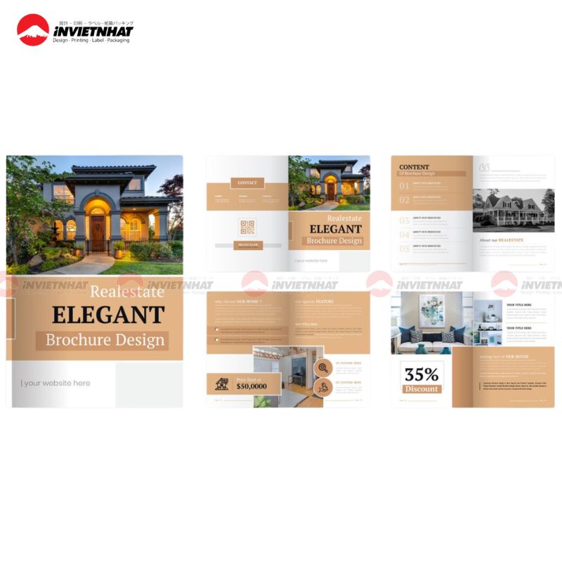 Mẫu catalogue du lịch resort