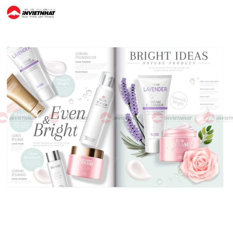 Mẫu catalogue mỹ phẩm thiên nhiên