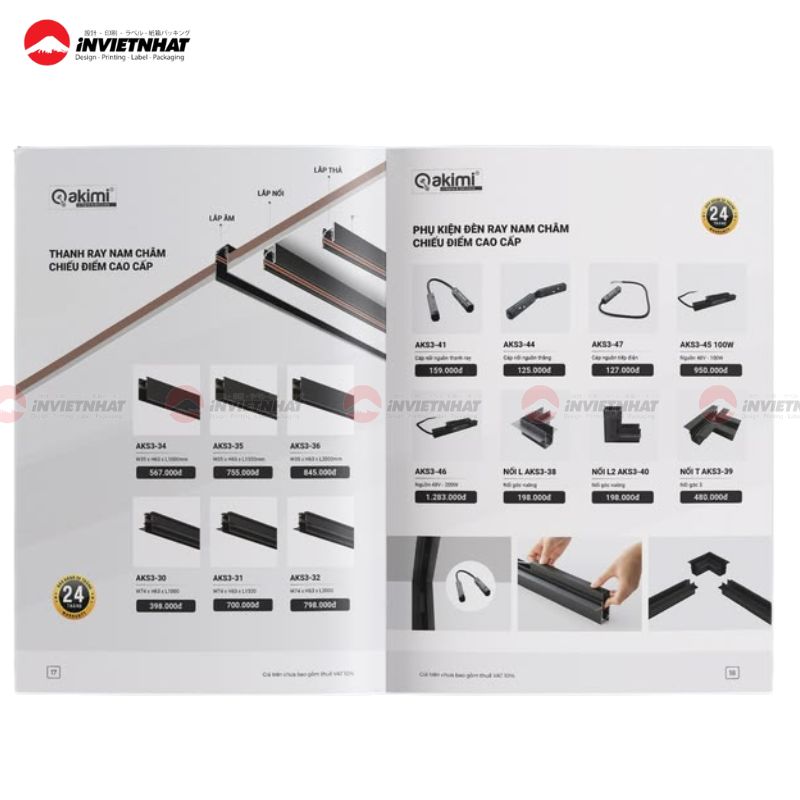 Mẫu catalogue cơ khí dạng hồ sơ năng lực giới thiệu nhà xưởng