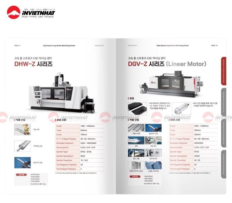 Bộ sưu tập mẫu catalogue cơ khí ấn tượng dành cho doanh nghiệp kỹ thuật