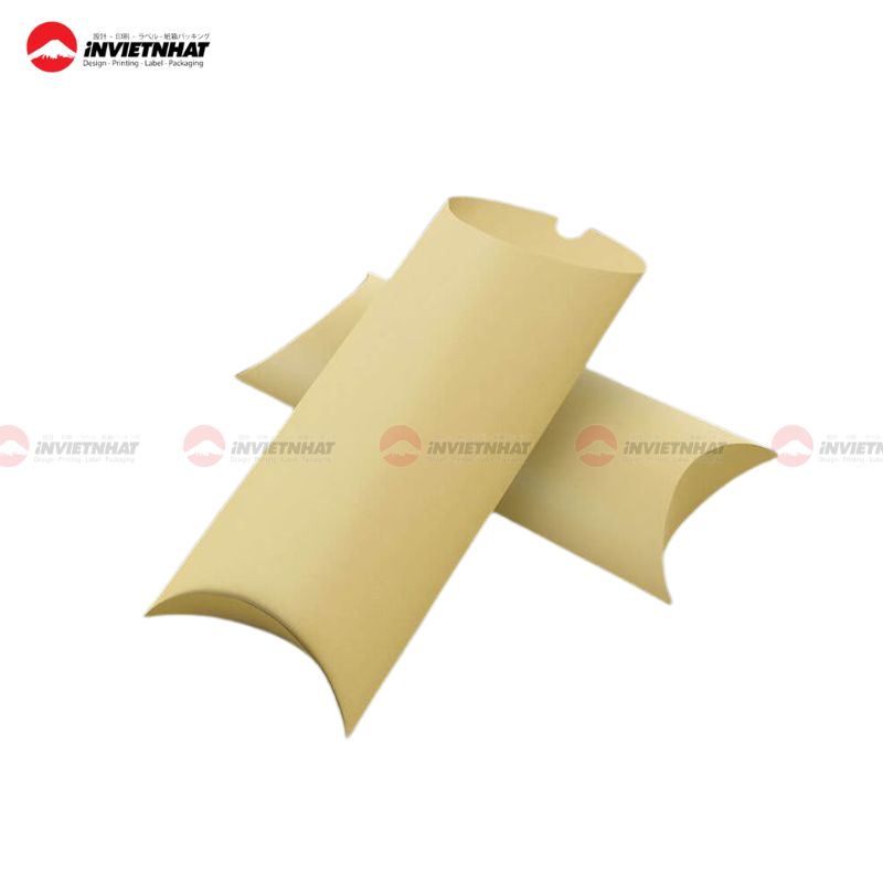 Túi giấy đựng chuối chiên giáy kraft trắng