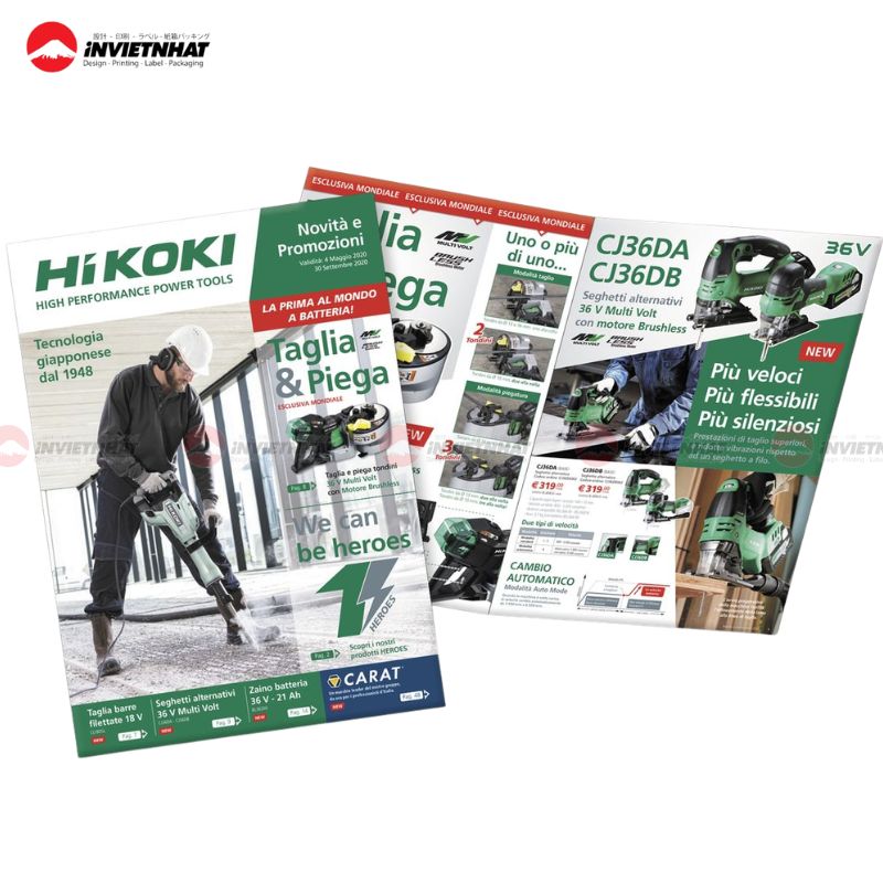 Mẫu catalogue cơ khí dành cho các nhà thầu cơ điện M&E
