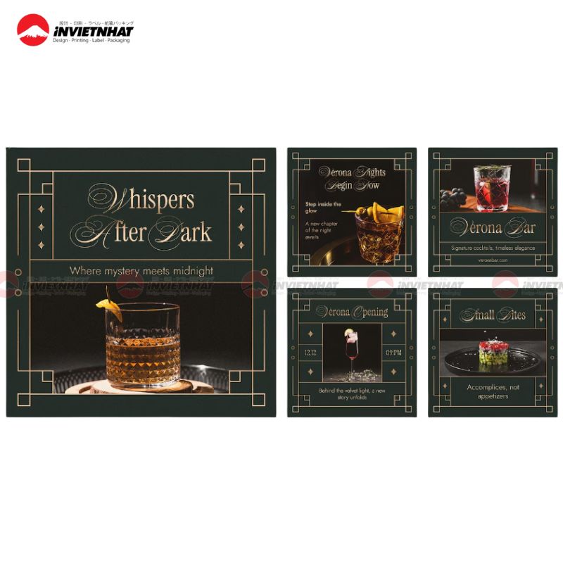 Mẫu catalogue nhà hàng DS luxury