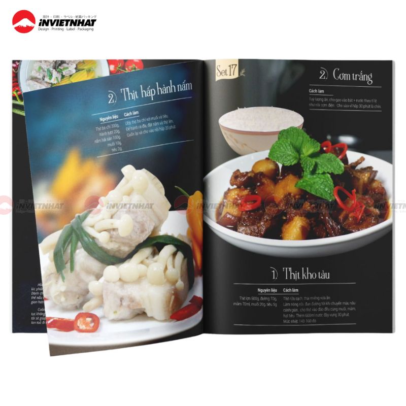 Mẫu catalogue nhà hàng thôn quê