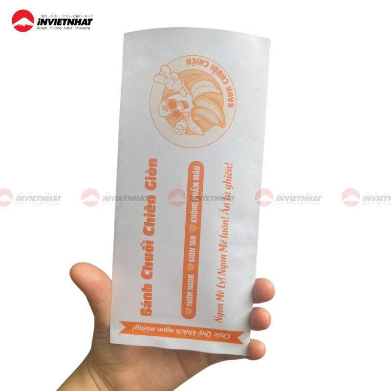 túi giấy đựng chuối chiên 2