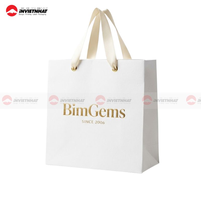 Túi giấy mini đựng trang sức bimgems