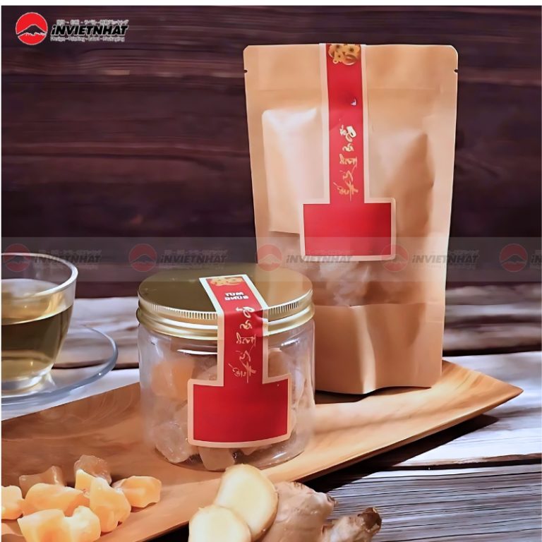 In túi giấy đựng mứt