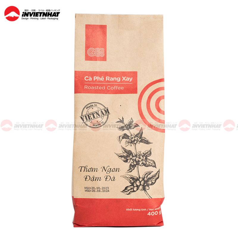 In túi giấy đựng cà phê 12 Tui giay dung ca phe bot