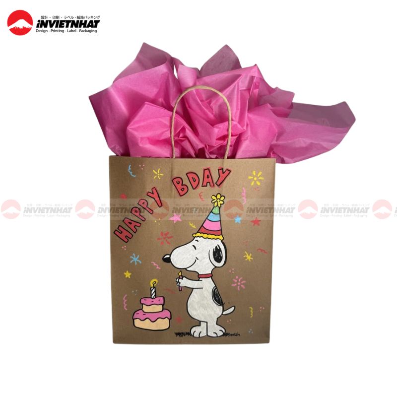Túi giấy đựng quà tặng handmade