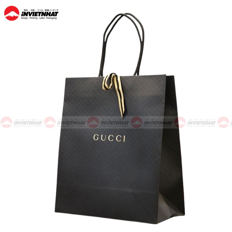 Túi giấy in logo Gucci