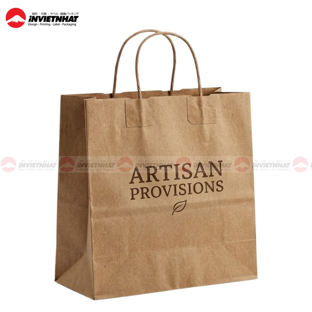 Túi giấy kraft artisan