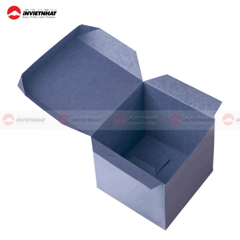 In hộp giấy xếp đáy