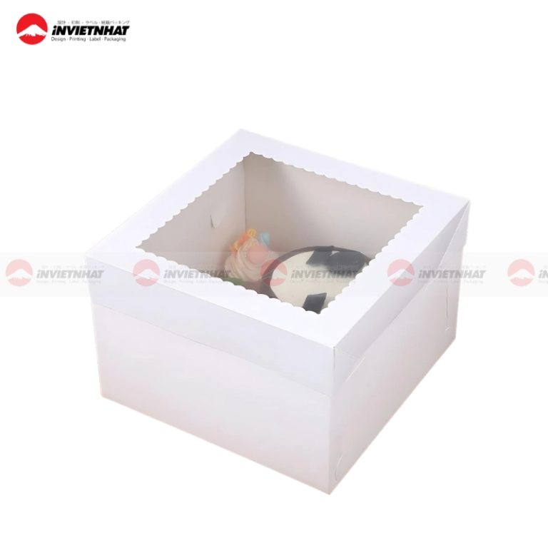 In hộp giấy nắp mica