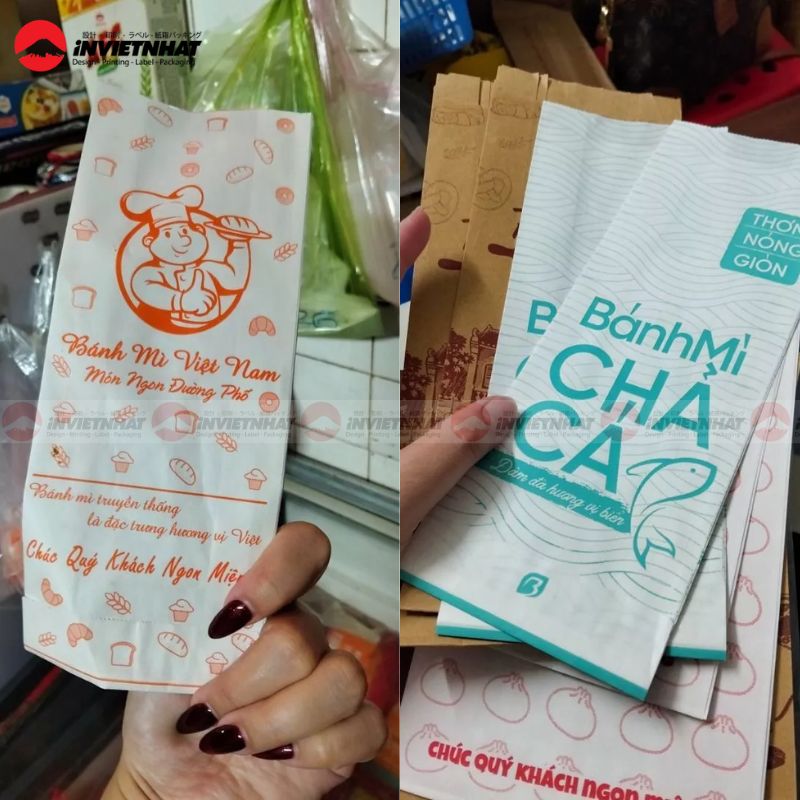 in tui giay banh mi