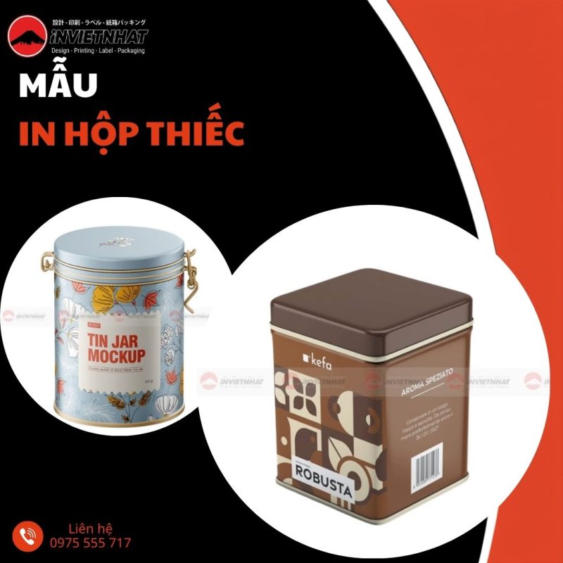 In hộp thiếc
