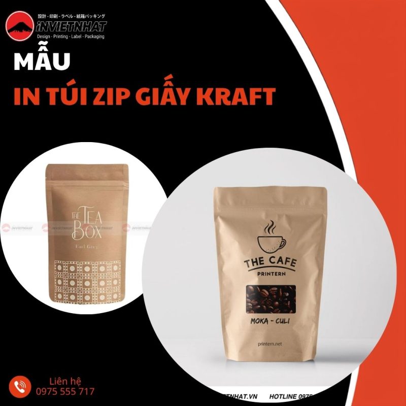 thumb mẫu in túi zip giấy kraft
