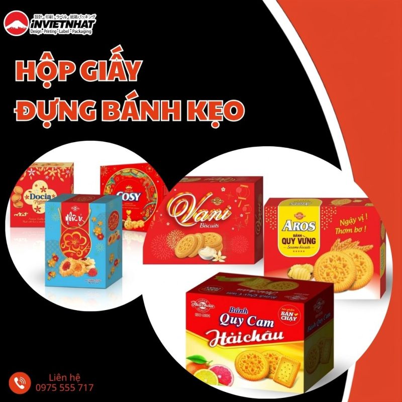thumbnail Hộp giấy đựng bánh kẹo