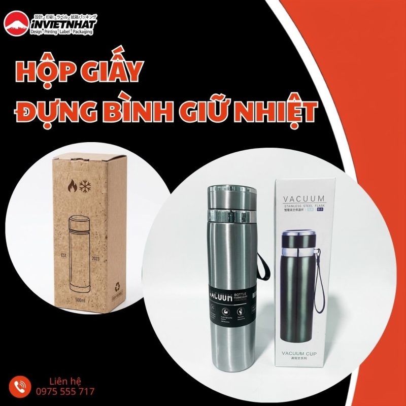 thumbnail Hộp giấy đựng bình giữ nhiệt
