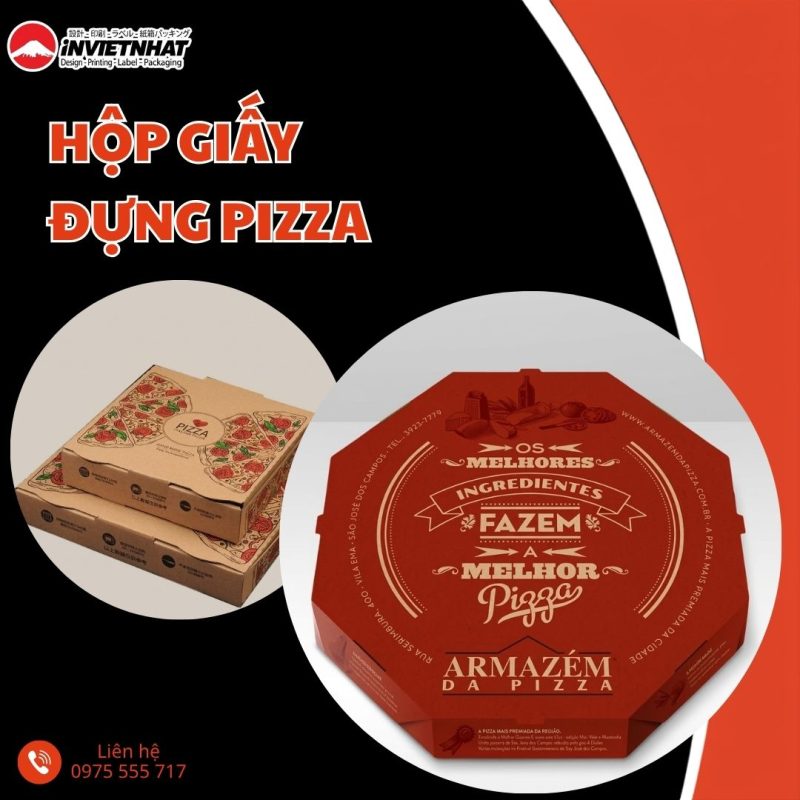 thumbnail Hộp giấy đựng pizza
