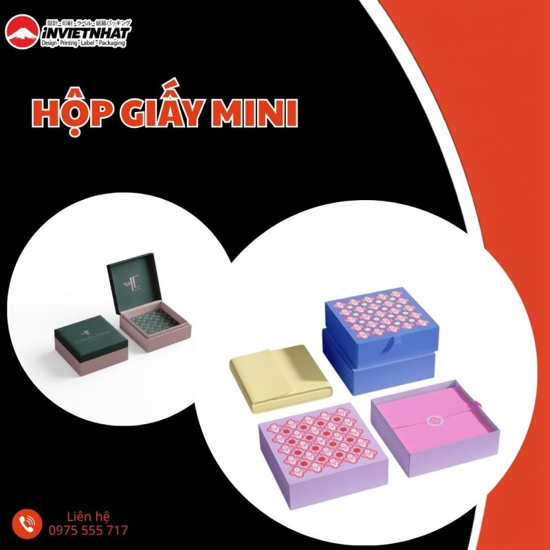 thumbnail Hộp giấy mini