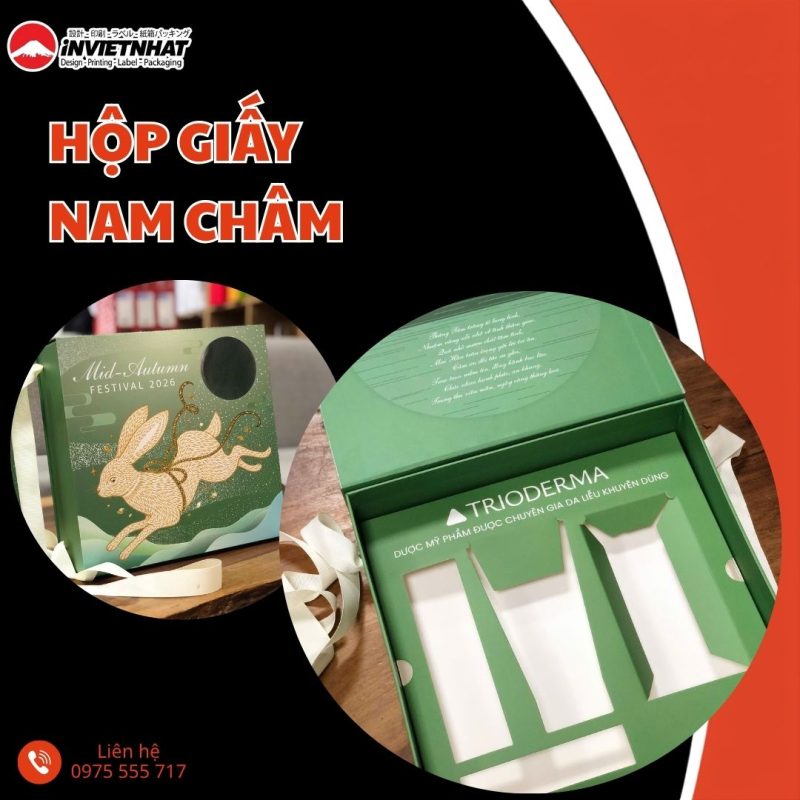 thumbnail Hộp giấy nam châm