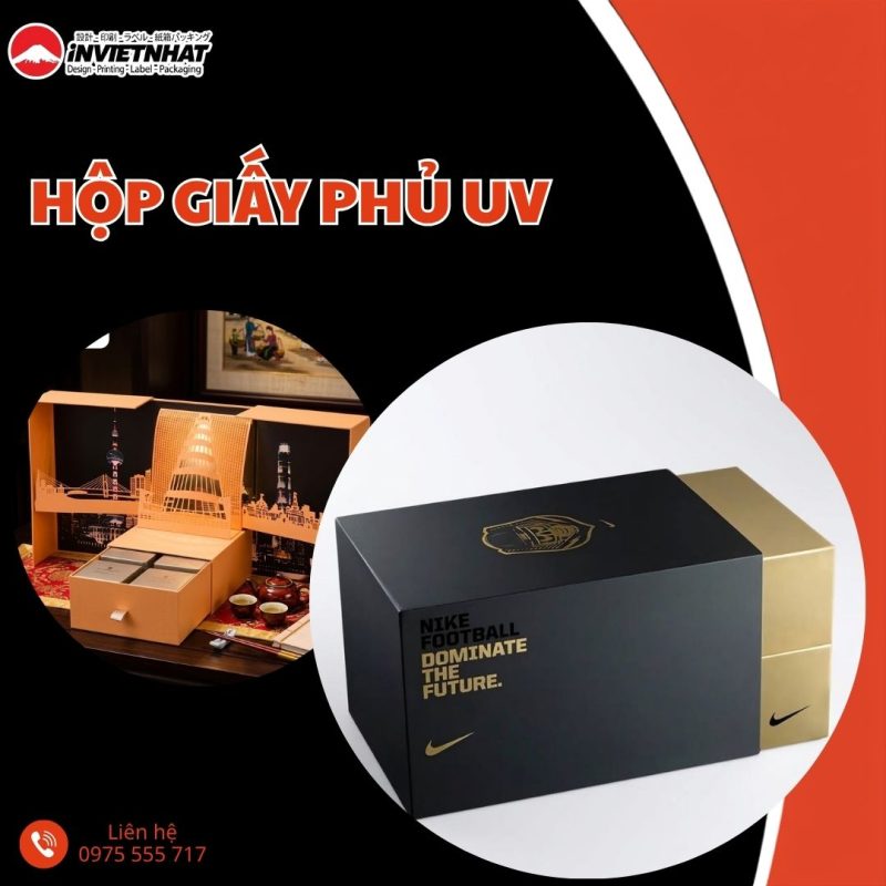 thumbnail Hộp giấy phủ uv