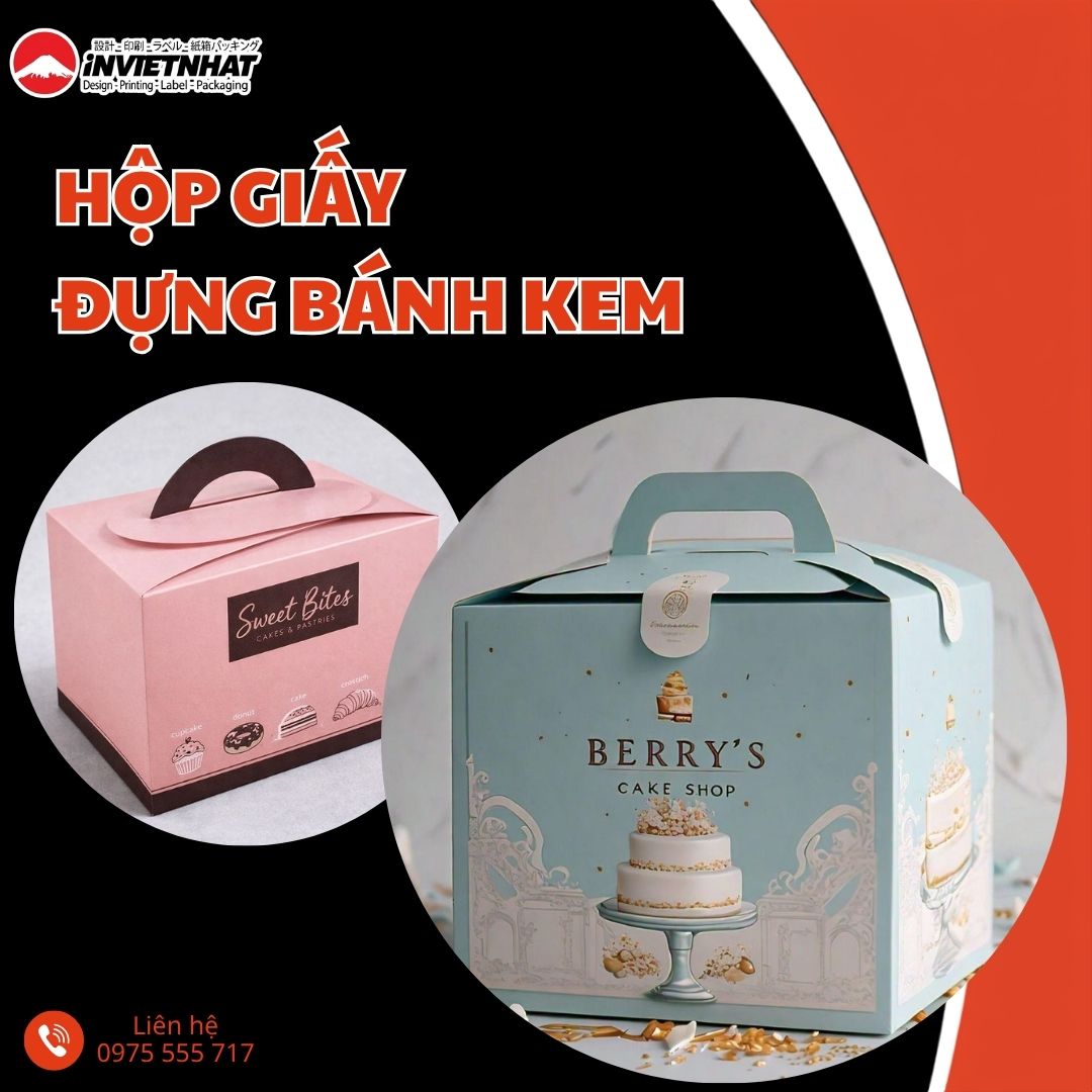 thumbnail hộp giấy đựng bánh kem thumbnail hộp giấy đựng bánh kem