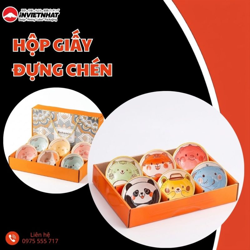 thumbnail hộp giấy đựng chén