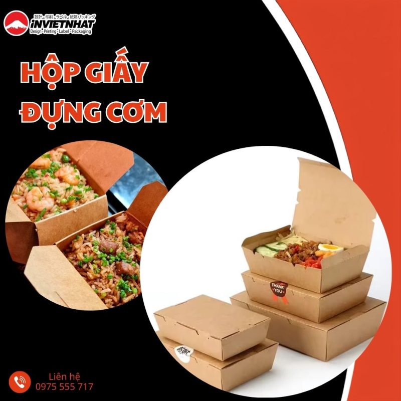 thumbnail hộp giấy đựng cơm