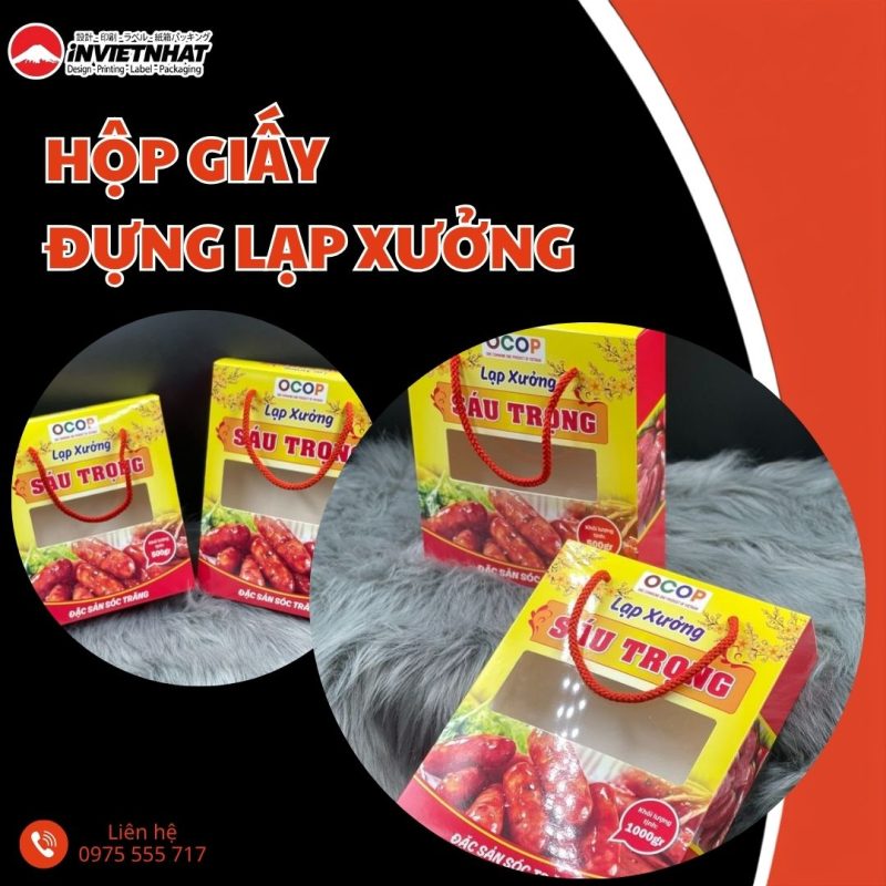 thumbnail hộp giấy đựng lạp xưởng